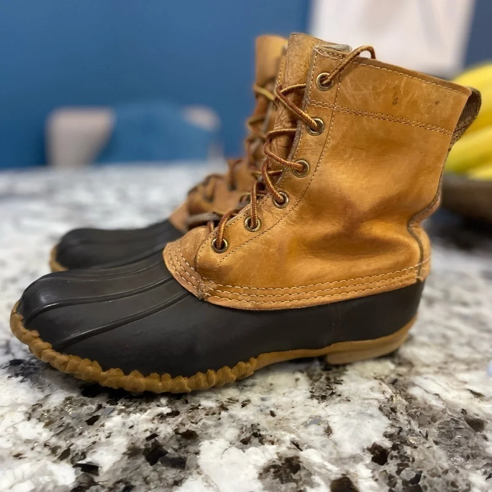 L.L Bean 🇺🇸 Leather Boots woman’s size 7
